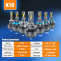 AKE K10 h1 led headlight bulb high power double copper tube 240 watts 24000 lm 360 angle beam h1 led canbus DC 9-16V high bright 4575 chips h1 led light with fan