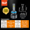 AKE T4F 150 watts 9006 led headlight bulb IP68 waterproof aviation aluminum alloy 6063 hb4 9006 led headlight 9-16V high bright 15000lm 6000k luces led 9006 with canbus