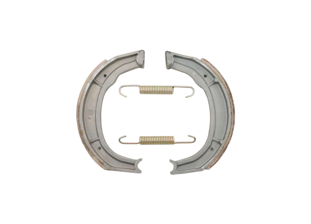 CJ750 brake shoes with springs