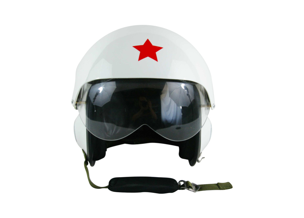 China  Jet Fighter Pilot Helmet Tk11 replica White
