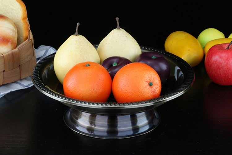 Western-Style-Stainless-Steel-Food-Plate-Round-Snack-Tray-Dinner-Plate-for-Restaurant-LBFP1031