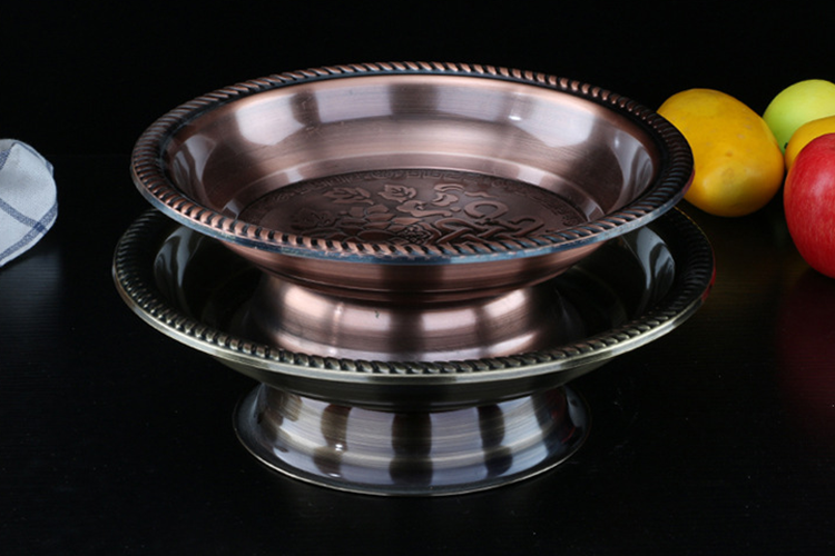 Western-Style-Stainless-Steel-Food-Plate-Round-Snack-Tray-Dinner-Plate-for-Restaurant-LBFP1031