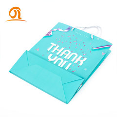 Luxury Custom Famous Brand Logo Printed Craft Shopping Paper Bag With Offset Printing