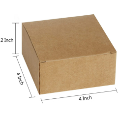 Customizable suitable for restaurant wedding party celebration food container paper box brown paper box
