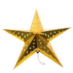Christmas wedding party festival hanging decoration handmade lantern paper pentagram crafts