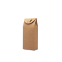 Kraft paper gift box brown stand paper return bag for new style Christmas gifts bag