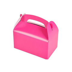 Customizable mini cake biscuit disposable paper box color firm paper boxes for cakes