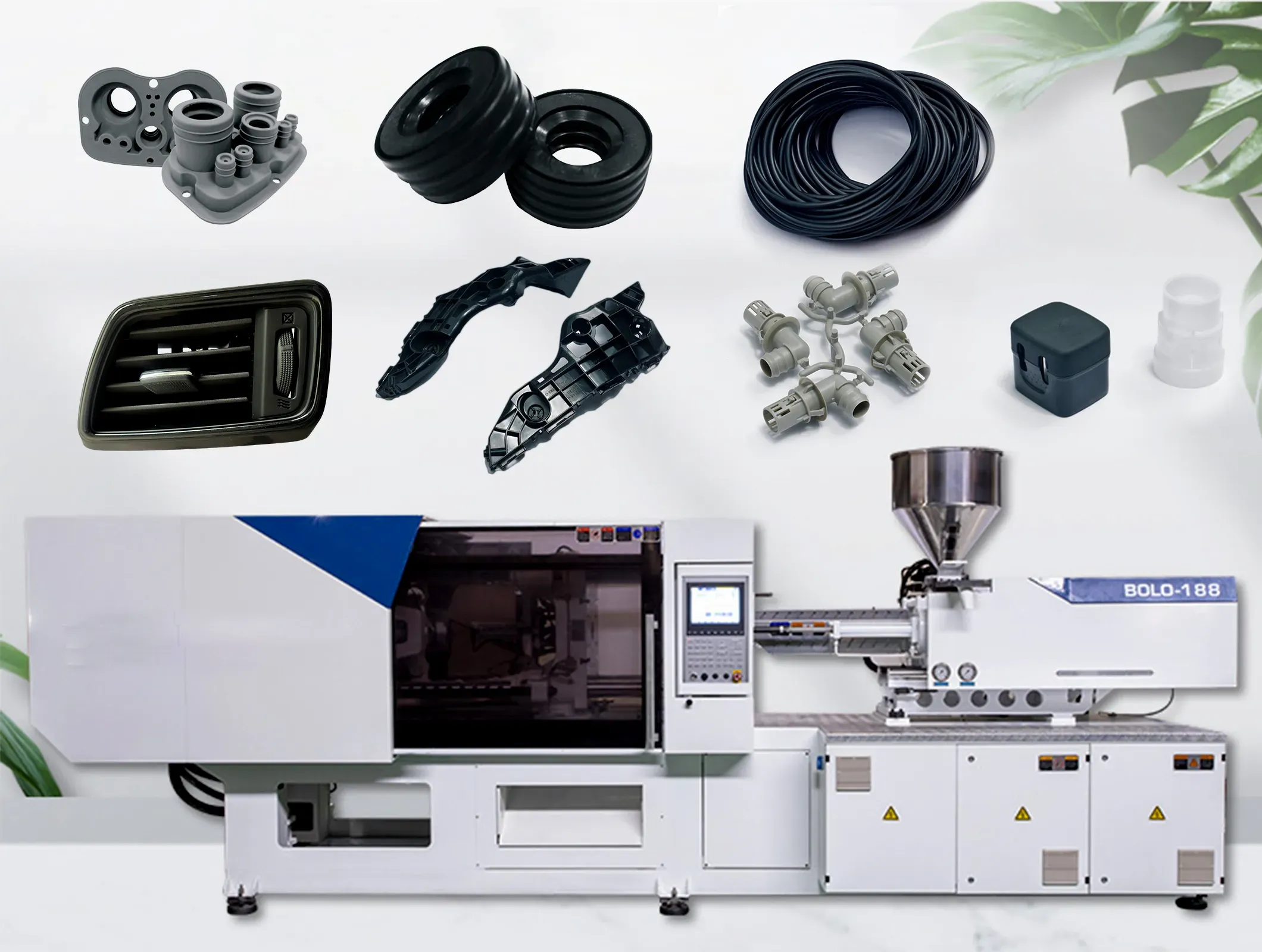 Plastic rubber