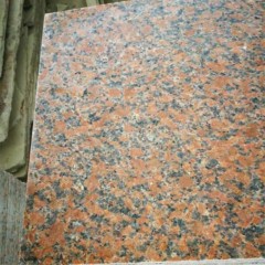 Ubin paving granit merah maple yang diasah