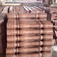 Langkan tangga granit G562 yang dipoles