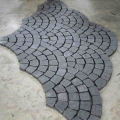 Black basalt cobblestone