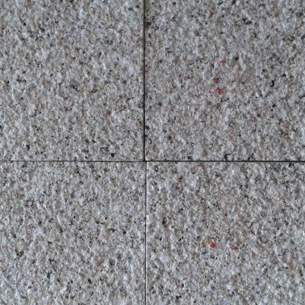 bush hammered G635 granite