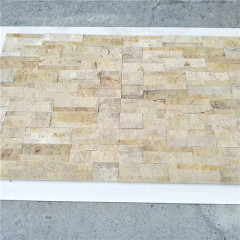 travertine cultured exterior wall stone