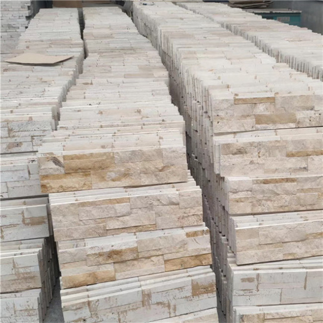 travertine cultured exterior wall stone