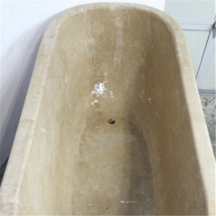 Bak mandi travertine krem, bak mandi travertino
