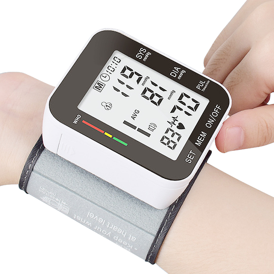 Blood Pressure Monitor, Fully Automatic Accurate Wrist Blood Pressure ...